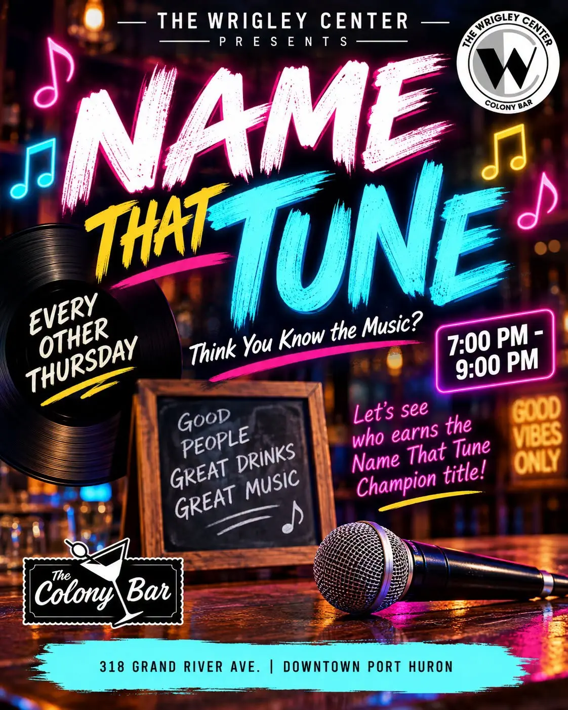 Name That Tune at The Wrigley Center